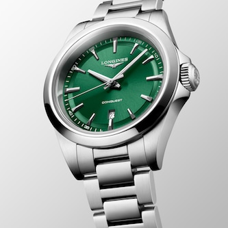 Longines HydroConquest Quartz 30mm Ladies Watch Green Longines HydroConquest Quartz 30mm Ladies Watch Green