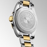 Longines HydroConquest Quartz 30mm Ladies Watch Bi-Colour White
