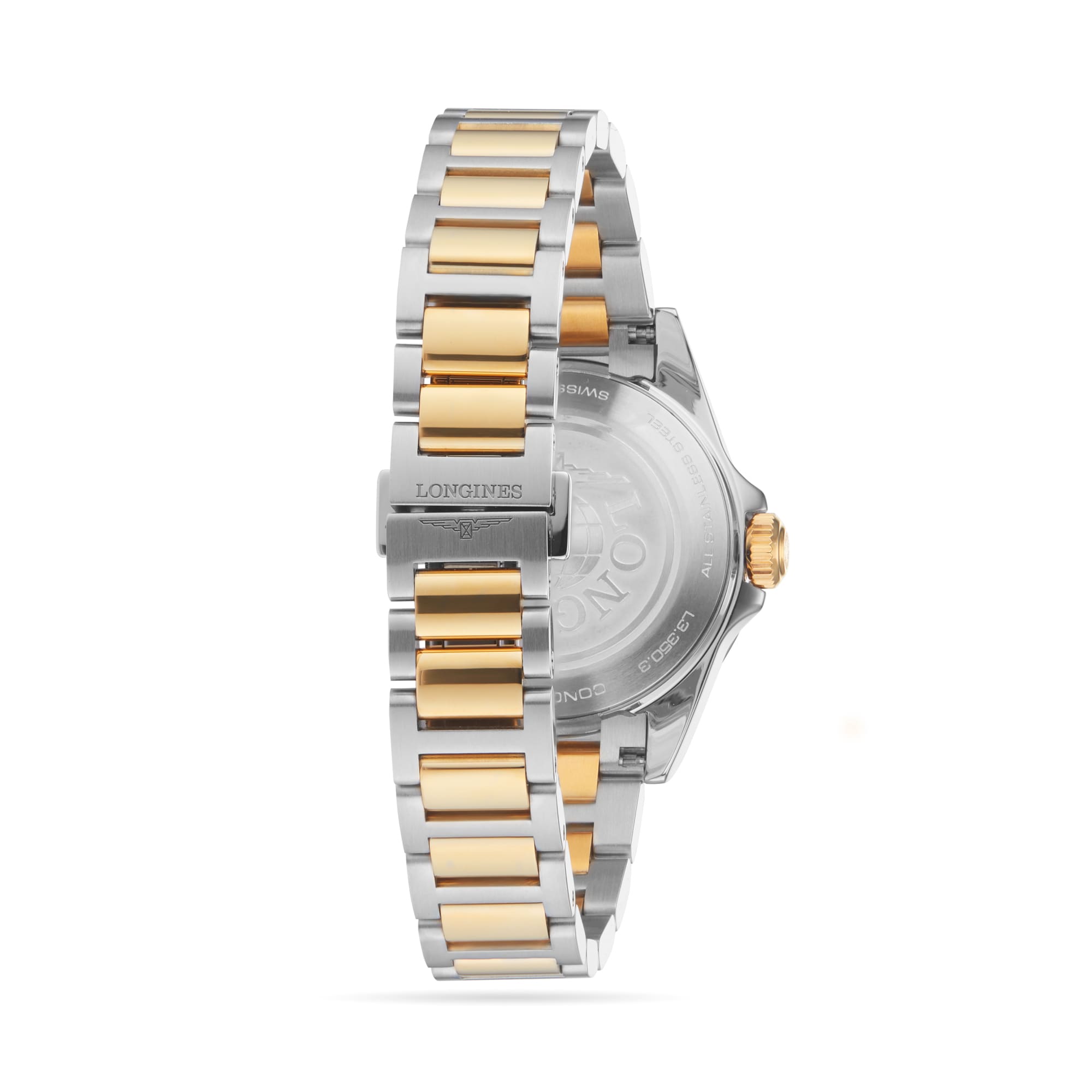 Longines Conquest Quartz 30mm Ladies Watch Bi-Colour White Longines Conquest Quartz 30mm Ladies Watch Bi-Colour White