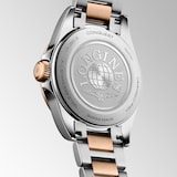 Longines Conquest Quartz 30mm Ladies Watch Bi-Colour White