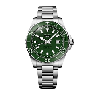 Longines HydroConquest Quartz 42mm Mens Watch Green Longines HydroConquest Quartz 42mm Mens Watch Green