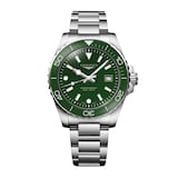 Longines HydroConquest Quartz 42mm Mens Watch Green