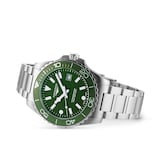 Longines HydroConquest Quartz 42mm Mens Watch Green