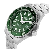 Longines HydroConquest Quartz 42mm Mens Watch Green
