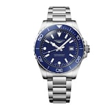 Longines HydroConquest Quartz 42mm Mens Watch Blue
