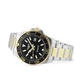 Longines HydroConquest Quartz 42mm Mens Watch Bi-Colour Black