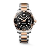 Longines HydroConquest Quartz 42mm Mens Watch Black