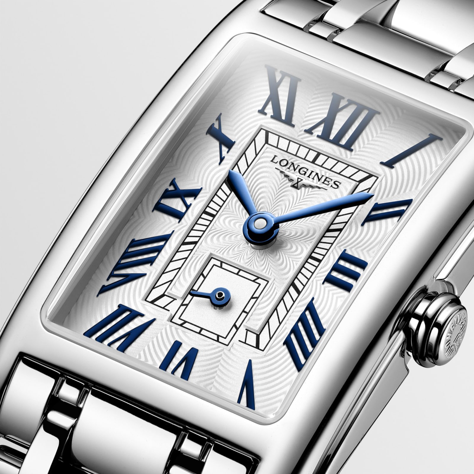 Longines DolceVita 20.8mm X 32mm Ladies Watch Silver