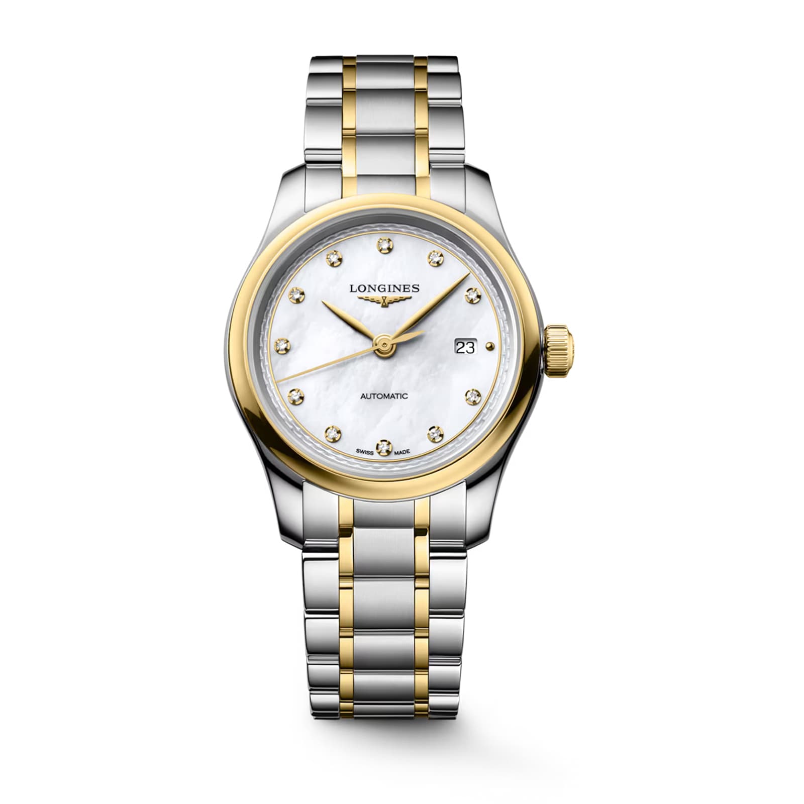 Longines Master Collection 30mm Ladies Watch Stainless Steel and 18ct Yellow Gold Longines Master Collection 30mm Ladies Watch Stainless Steel and 18ct Yellow Gold