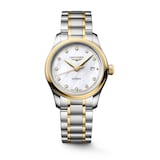 Longines Master Collection 30mm Ladies Watch Stainless Steel and 18ct Yellow Gold
