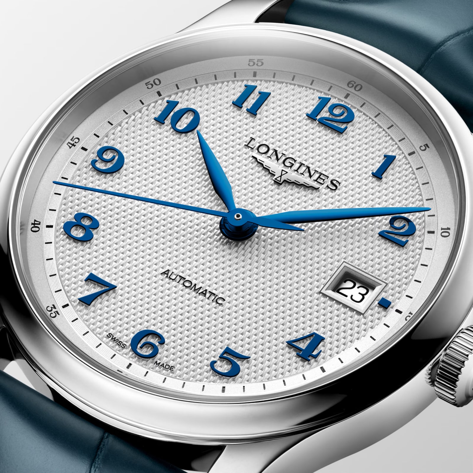 Longines Master Collection Automatic 39mm Mens Watch Alligator Longines Master Collection Automatic 39mm Mens Watch Alligator