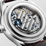 Longines Master Collection Chrono Monopusher 41mm Mens Watch Ivory Dial