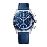 Longines Spirit Pilot Flyback 39.5mm Mens Watch Blue