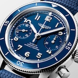 Longines Spirit Pilot Flyback 39.5mm Mens Watch Blue
