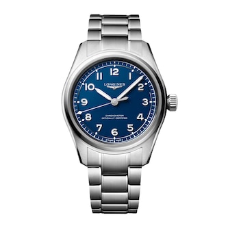 Longines Spirit Pilot 39mm Mens Watch Blue Stainless Steel Longines Spirit Pilot 39mm Mens Watch Blue Stainless Steel