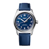 Longines Spirit Pilot 39mm Mens Watch Blue