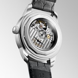 Longines Conquest Heritage Central Power Reserve 38mm Mens Watch Blue