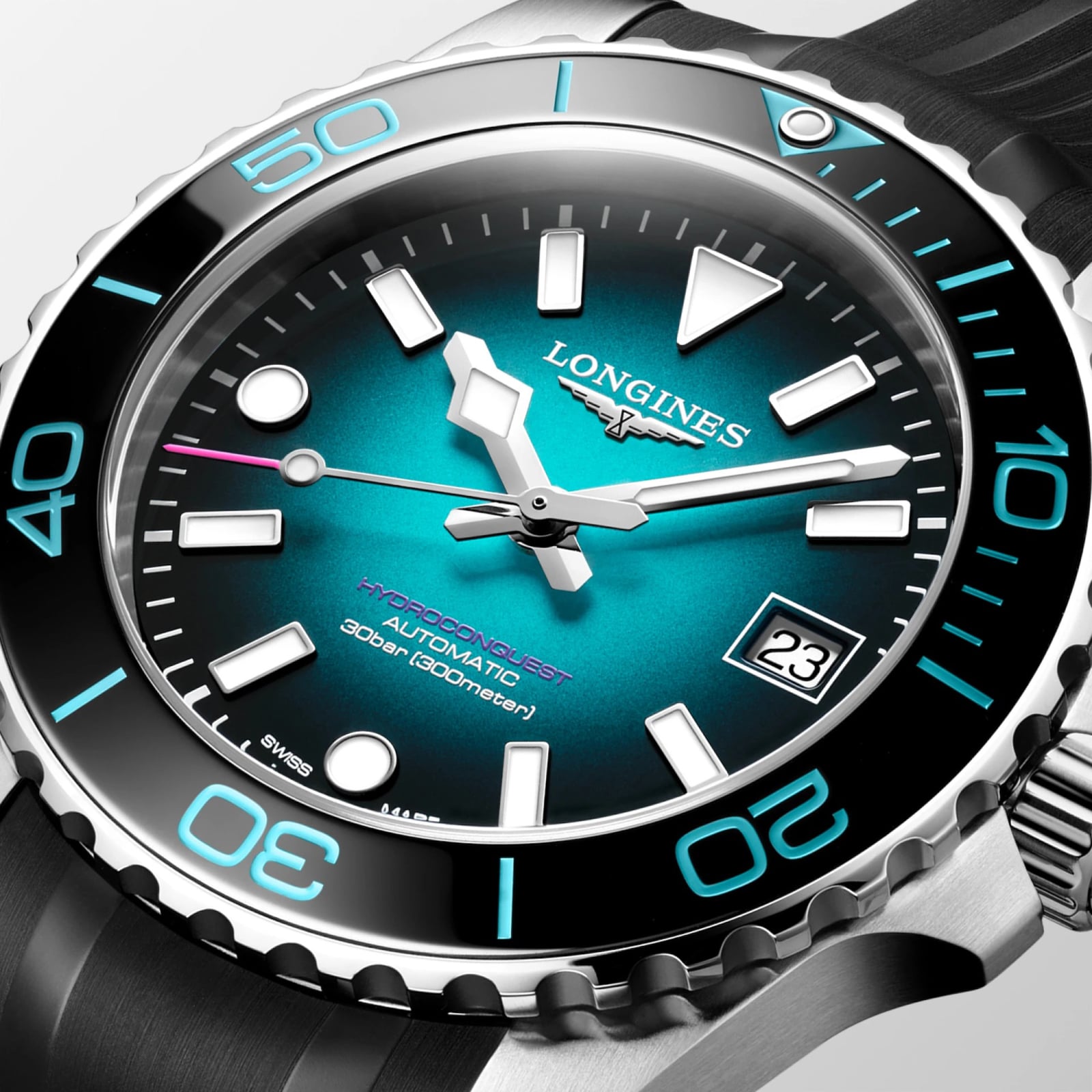 Longines HydroConquest 2026 CommonWealth Games Limited Edition 39mm Mens Watch Teal