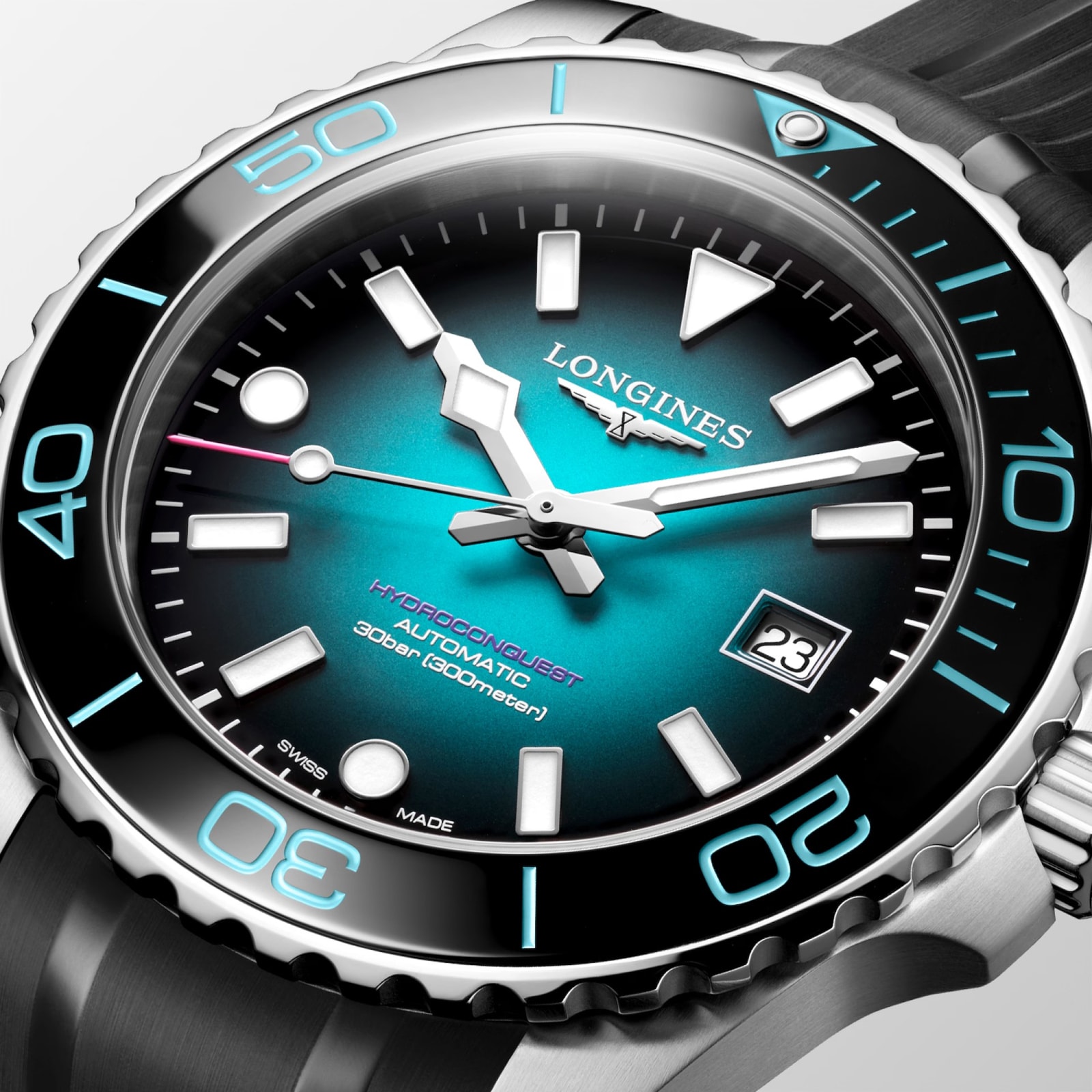 Longines HydroConquest 2026 CommonWealth Games Limited Edition 42mm Mens Watch Teal
