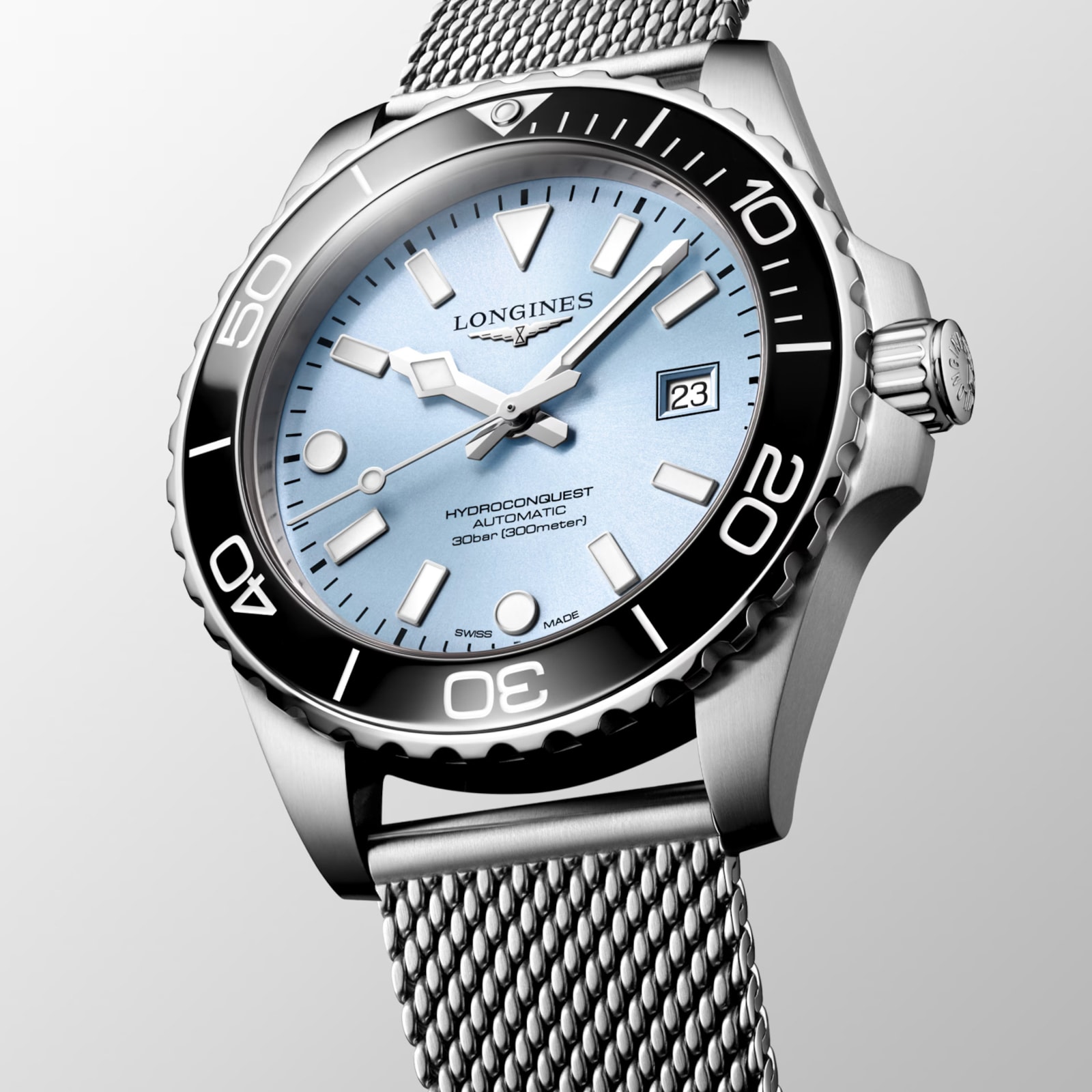 Longines HydroConquest 42mm Mens Watch Blue