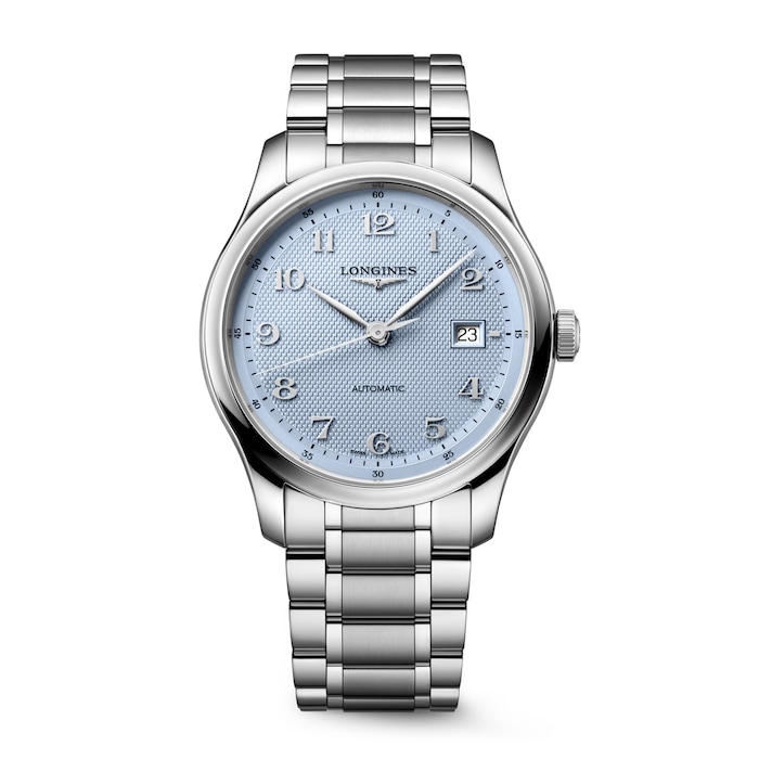Longines Master Collection Automatic 40mm Mens Watch Ice Blue
