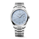 Longines Master Collection Automatic 40mm Mens Watch Ice Blue