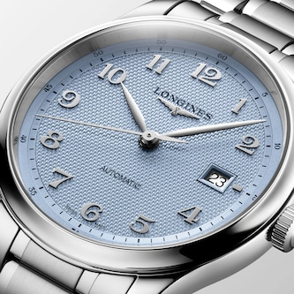 Longines Master Collection Automatic 40mm Mens Watch Ice Blue