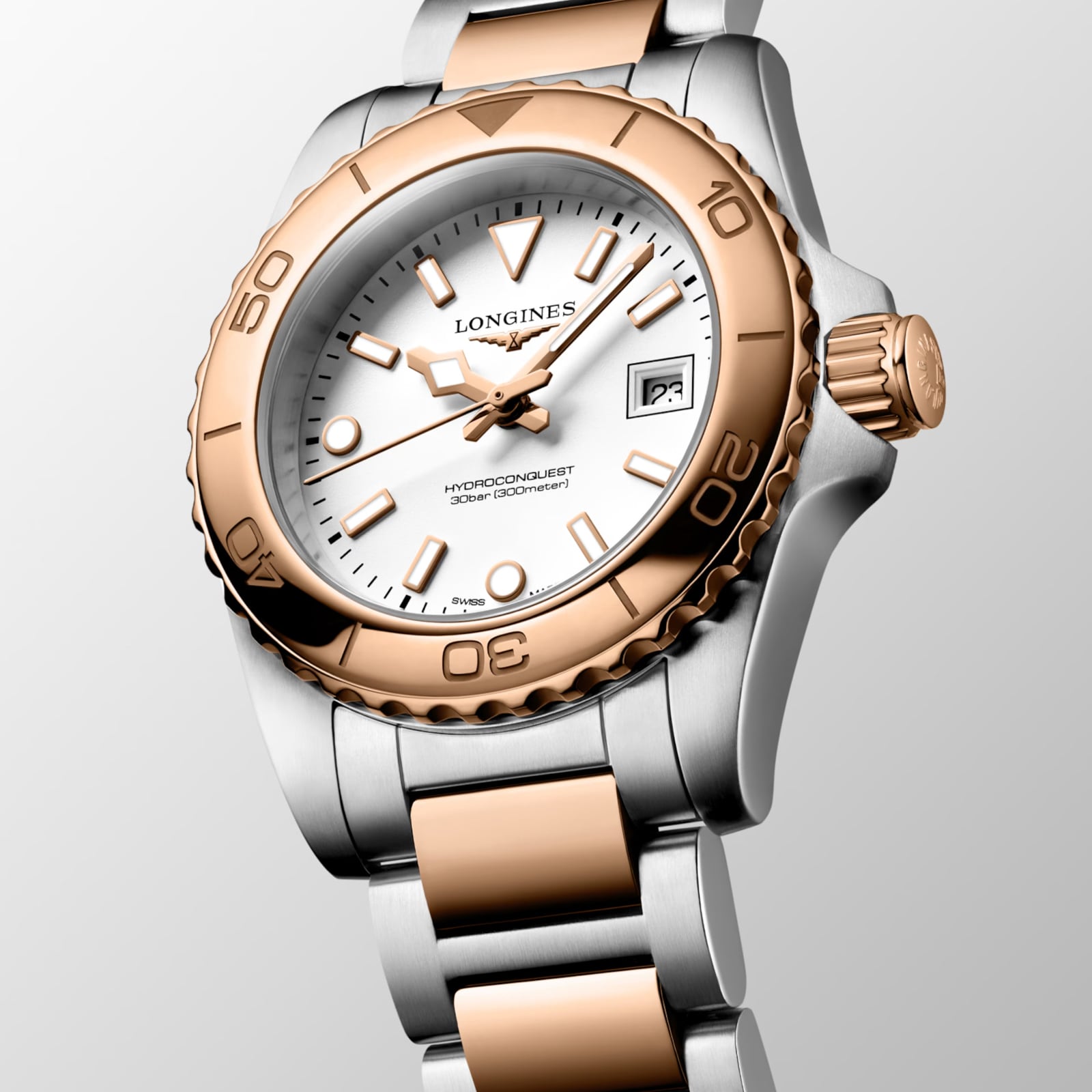 Longines HydroConquest 30mm Ladies Watch White Longines HydroConquest 30mm Ladies Watch White