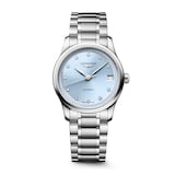 Longines Master Collection Automatic 34mm Ladies Watch Ice Blue