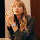 Longines Master Collection Automatic 34mm Ladies Watch Ice Blue