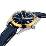 Tissot Gentleman Gold Bezel 40mm Mens Watch Blue