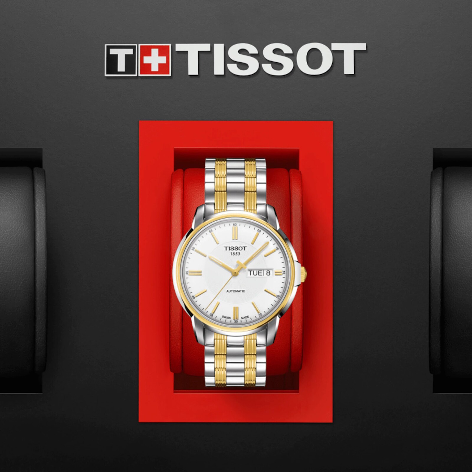 TISSOT Tissot Men's T055.410.16.017.01 'Prc 200' White Dial Brown Leather  Strap Swiss Quartz Watch メンズ腕時計