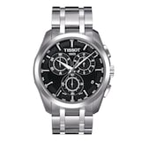 Tissot Couturier Chronograph 41mm Mens Watch Black