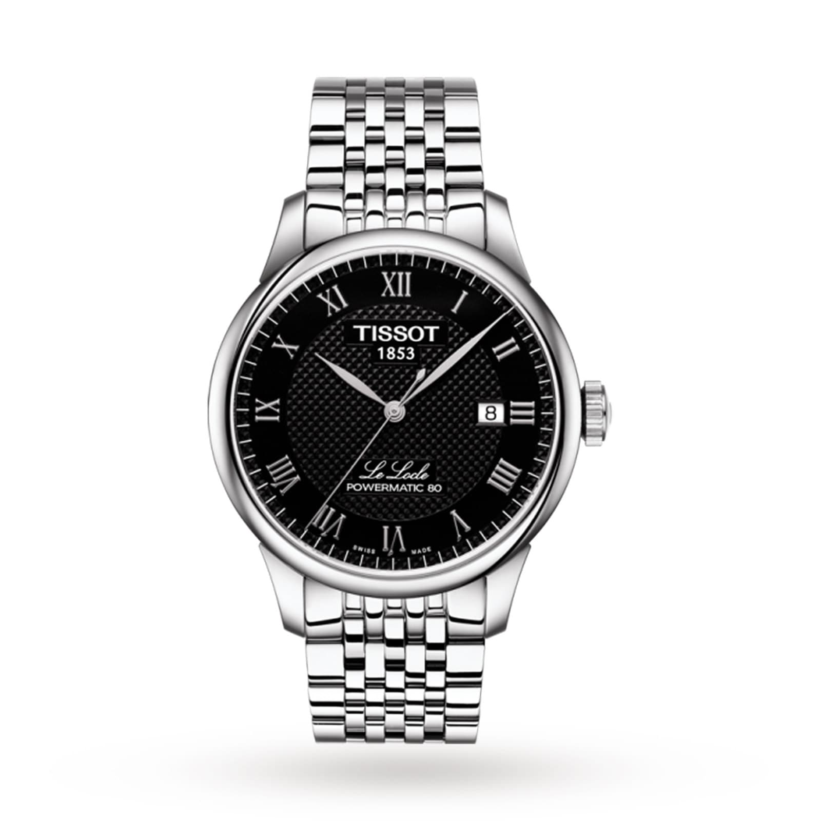 Tissot Le Locle 40mm Mens Watch Black Tissot Le Locle 40mm Mens Watch Black