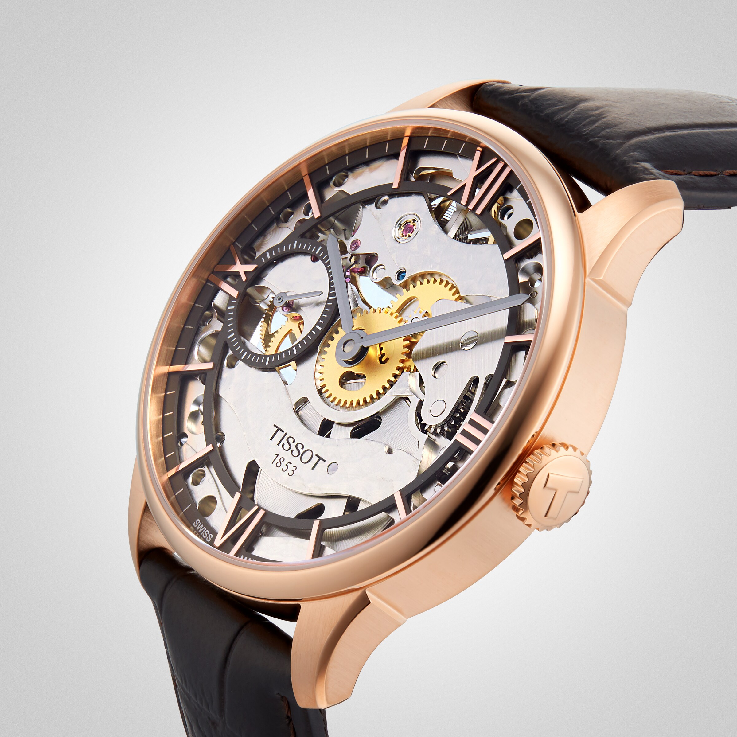 Tissot chemin des tourelles on sale skeleton