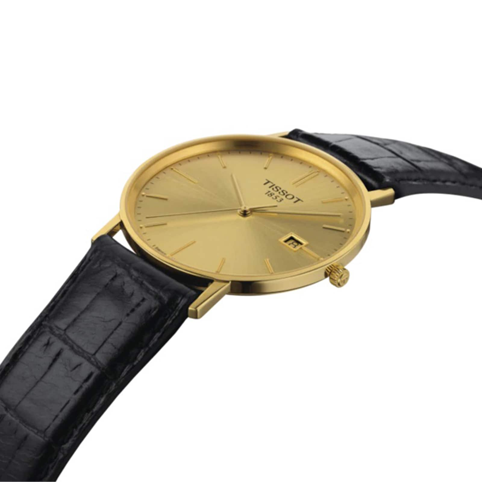 Tissot T Gold Goldrun Sapphire 18K Gold 38mm Unisex Watch