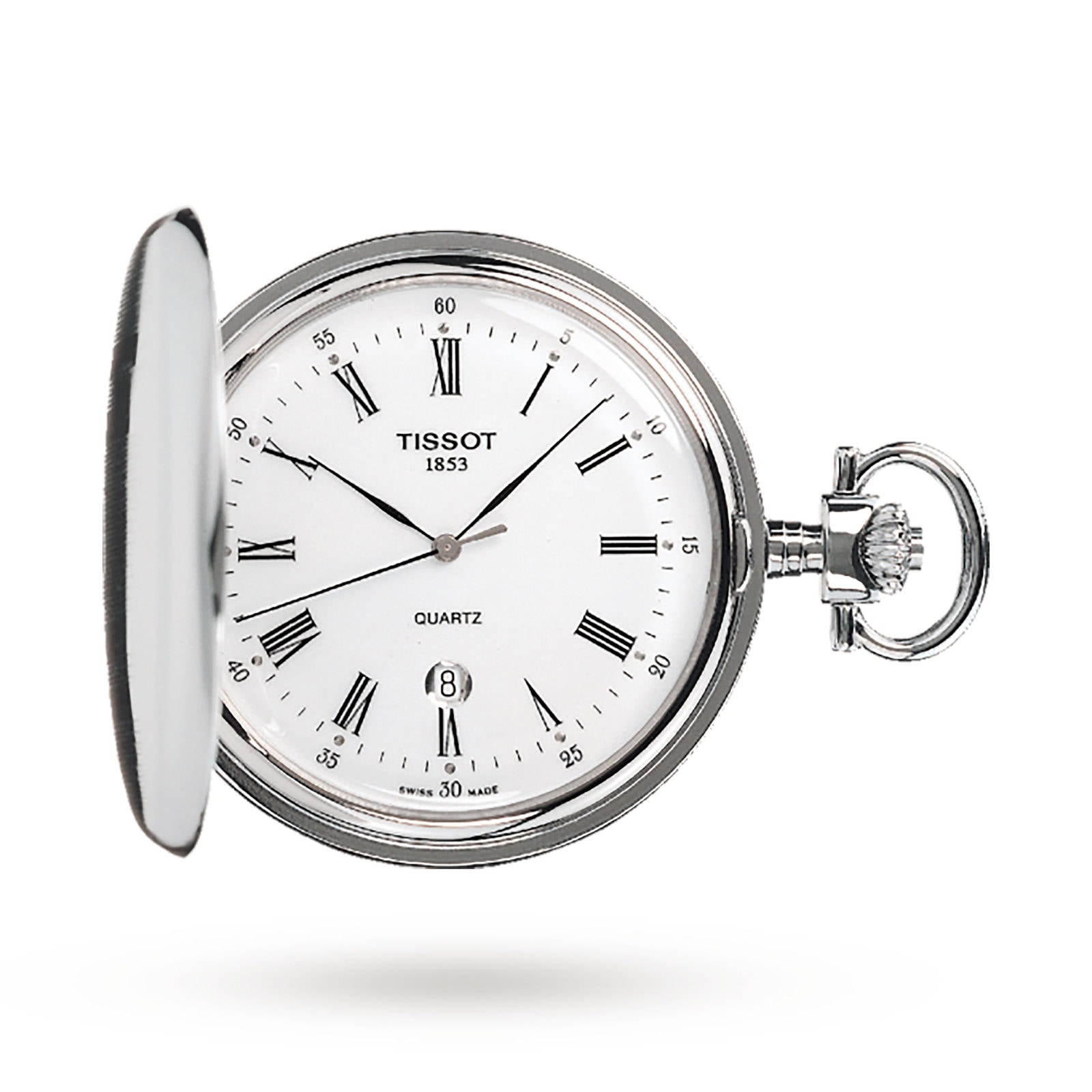 Tissot Savonette Full Hunter Pocketwatch 48.5mm
