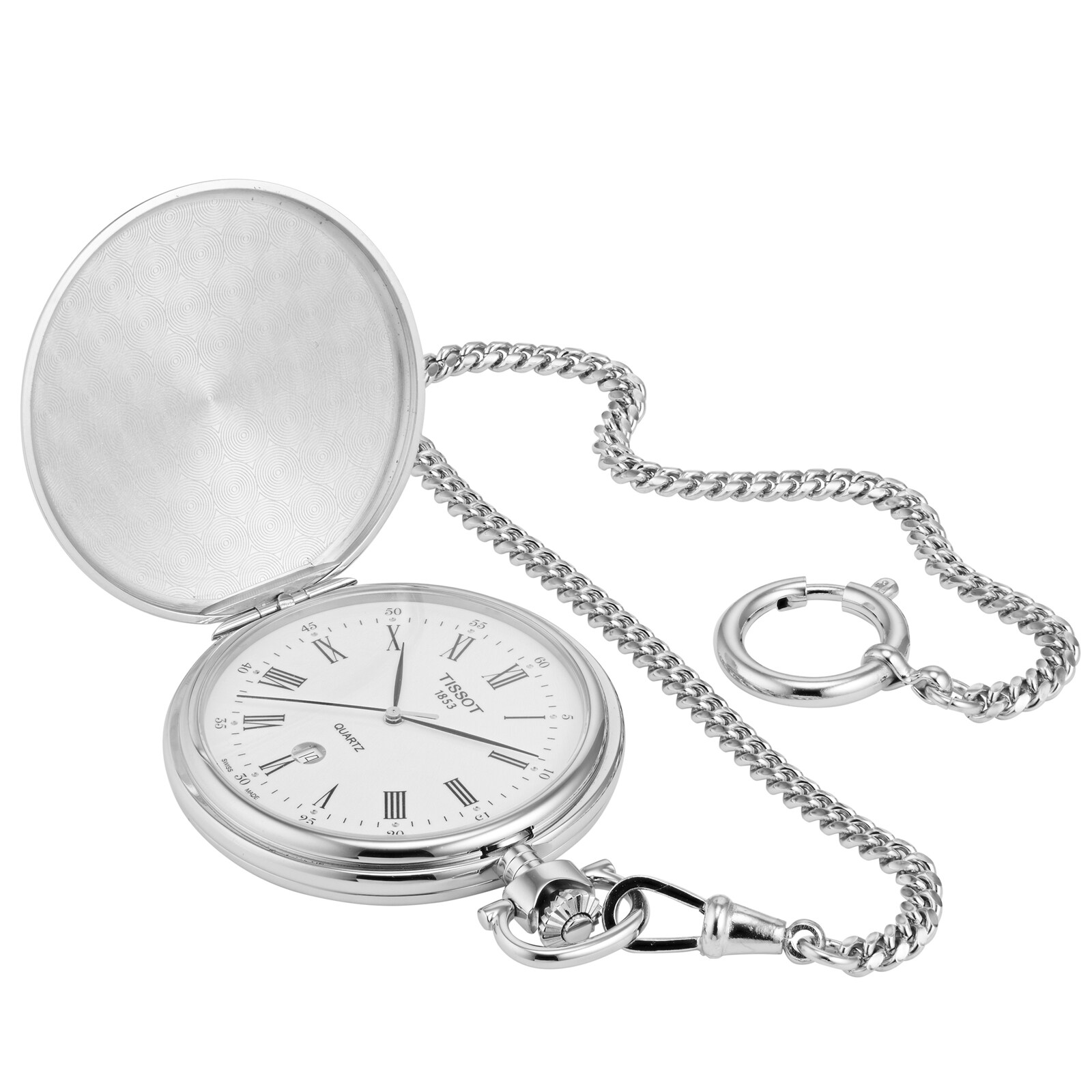 Tissot Savonette Full Hunter Pocketwatch 48.5mm