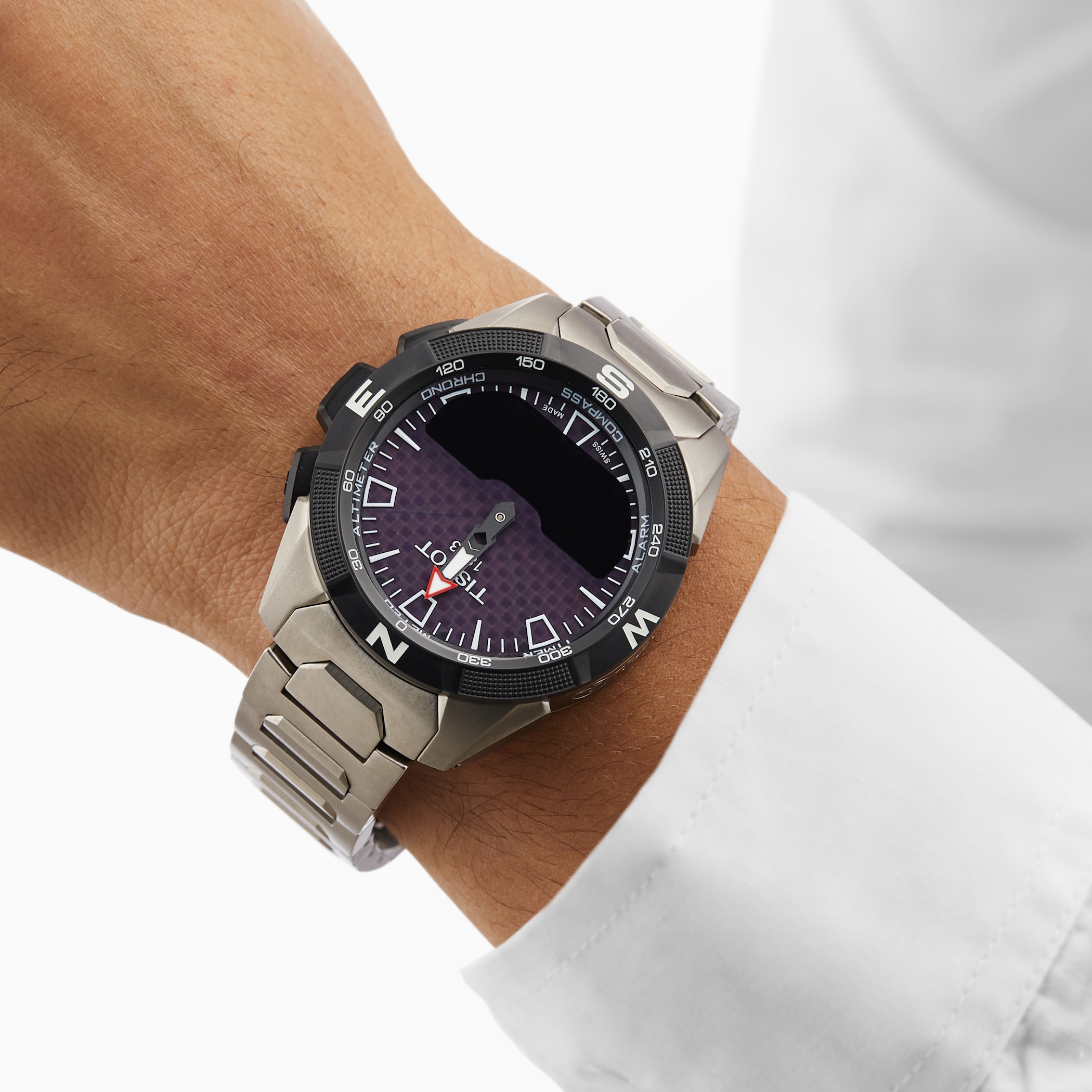 Tissot T-Touch Solar 45mm Mens Watch Smart Watch