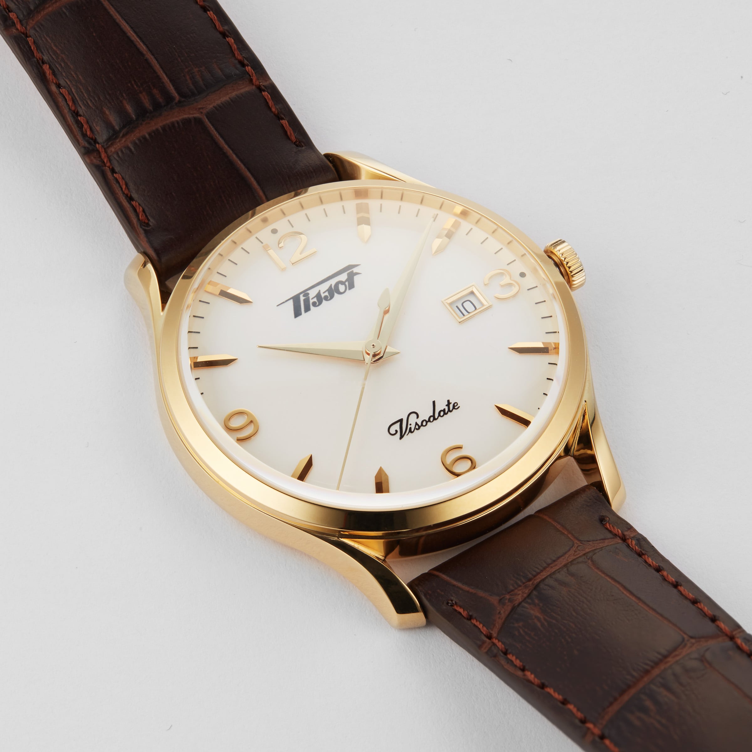 Tissot heritage visodate outlet gold