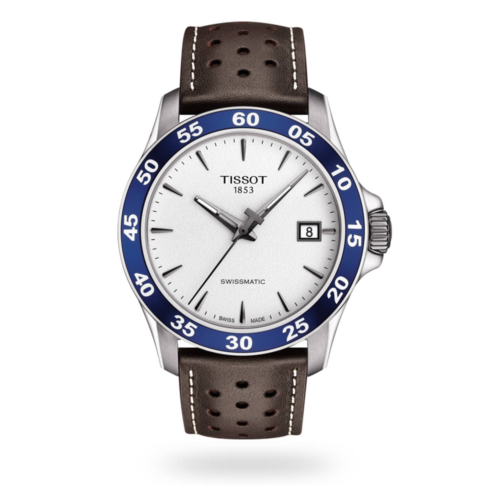 Tissot V8 Swissmatic 42.5mm Mens Watch T1064071603100 Mappin and