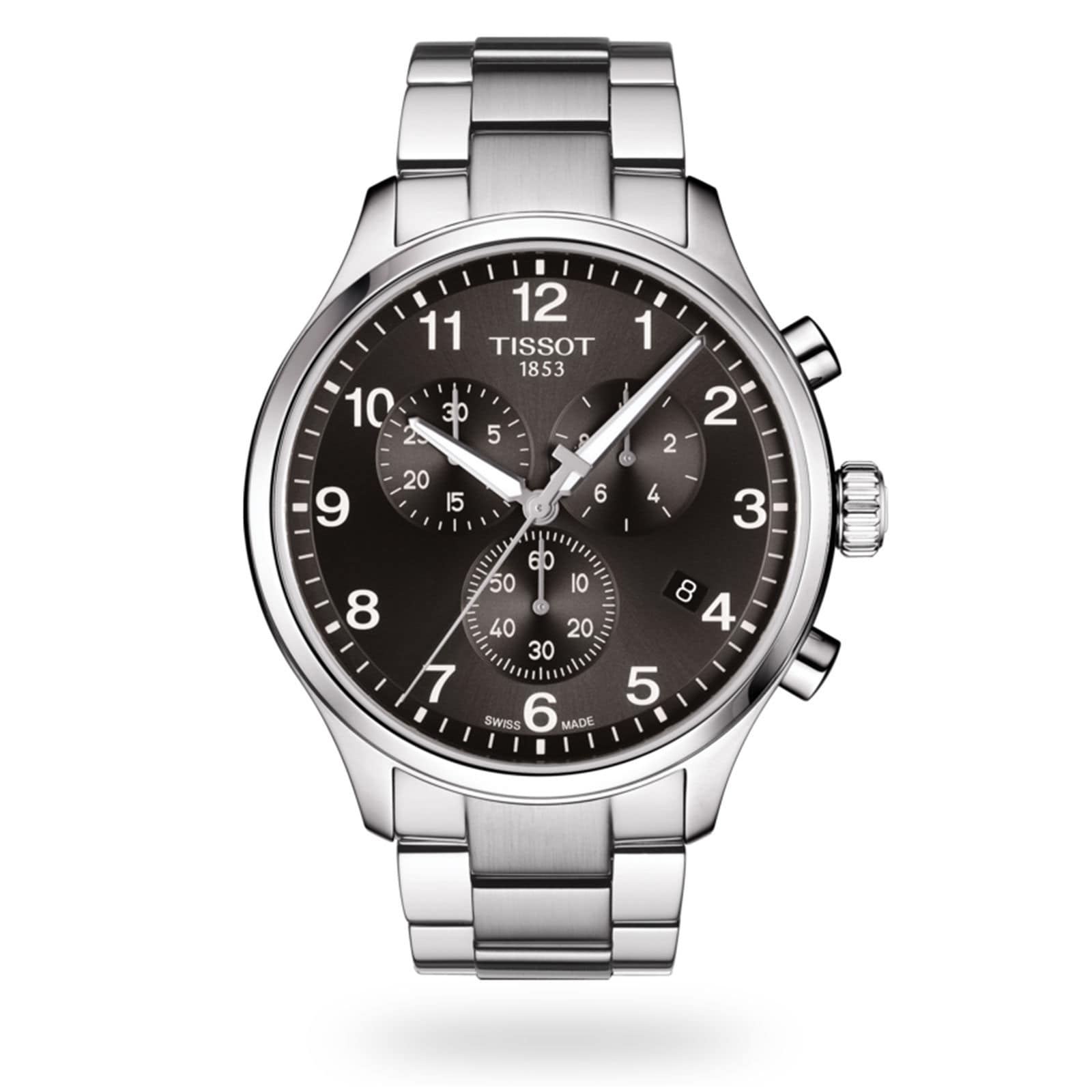 Tissot Chrono XL Classic 45mm Mens Watch Black Tissot Chrono XL Classic 45mm Mens Watch Black