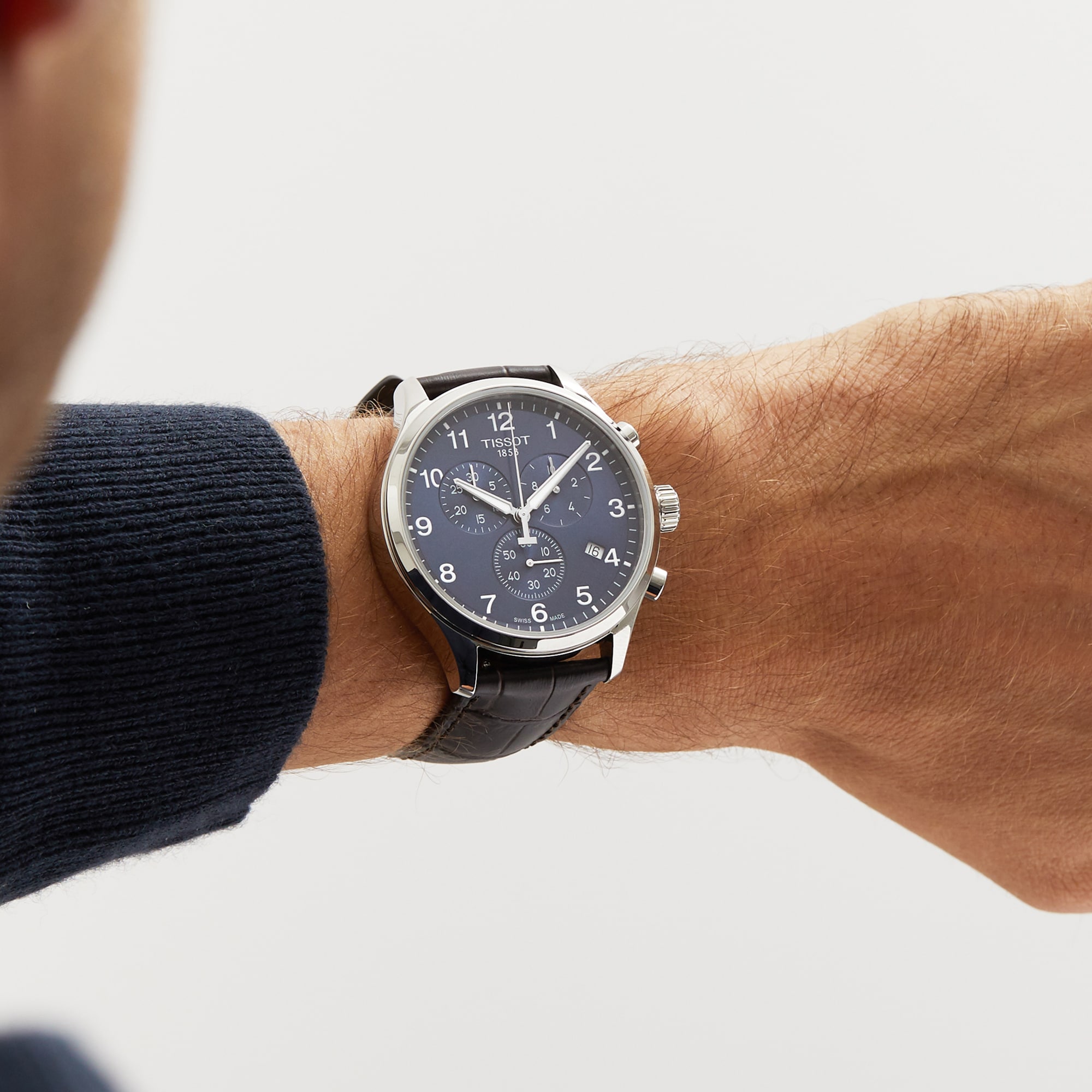 Tissot Chrono XL Classic 45mm Mens Watch Blue Tissot Chrono XL Classic 45mm Mens Watch Blue