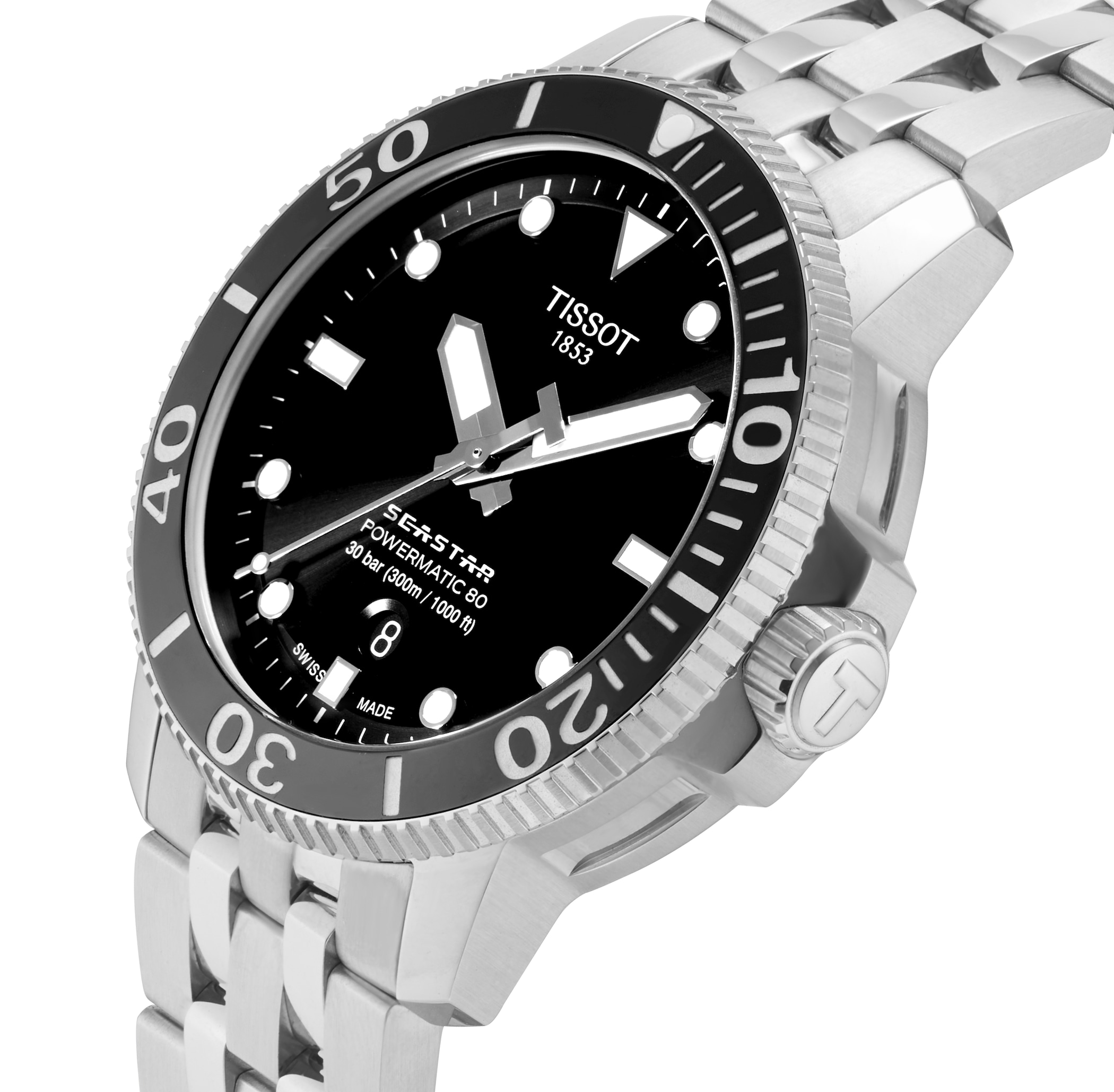 Tissot Seastar 1000 43mm Mens Watch Black Tissot Seastar 1000 43mm Mens Watch Black