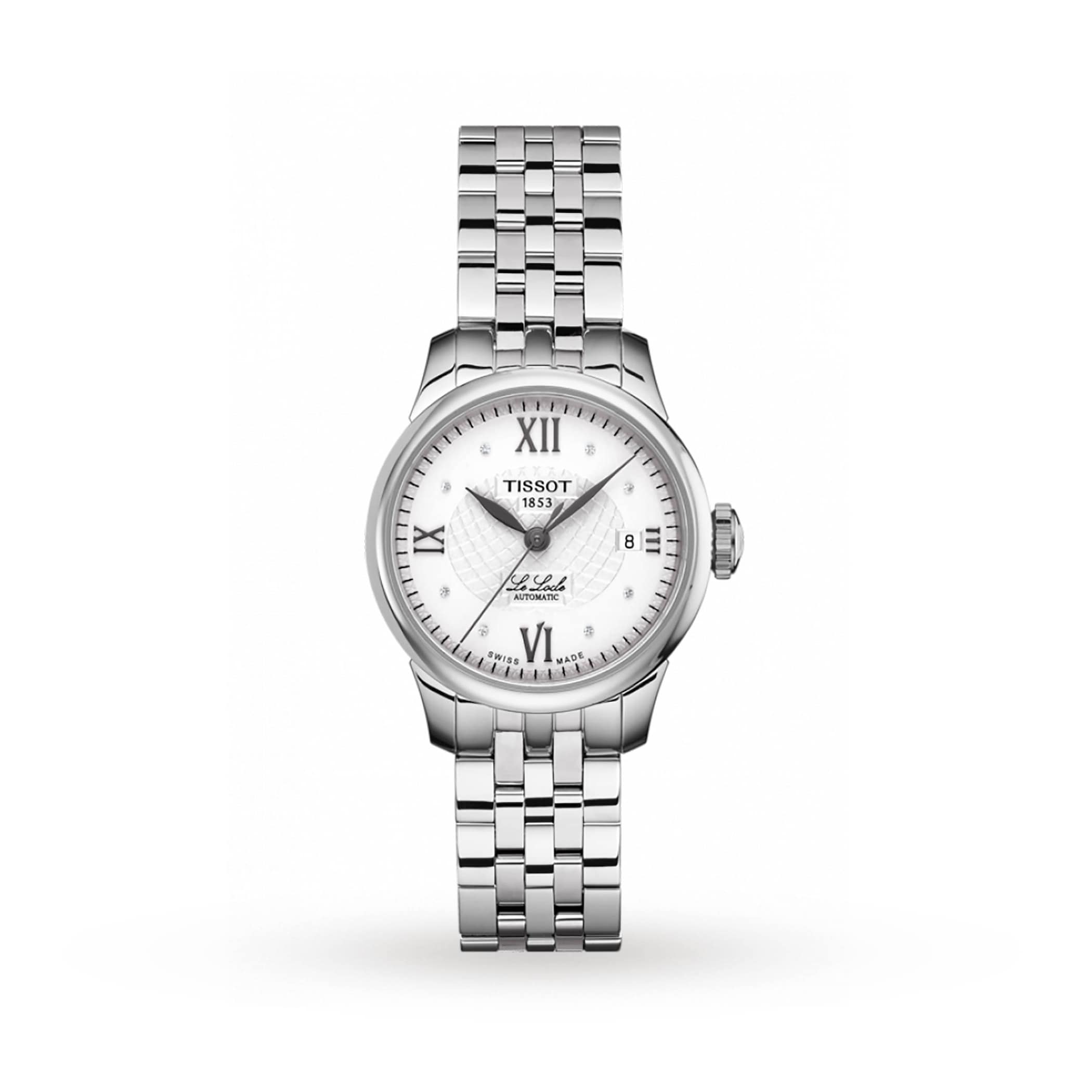 Tissot Le Locle 25mm Ladies Watch Silver Tissot Le Locle 25mm Ladies Watch Silver