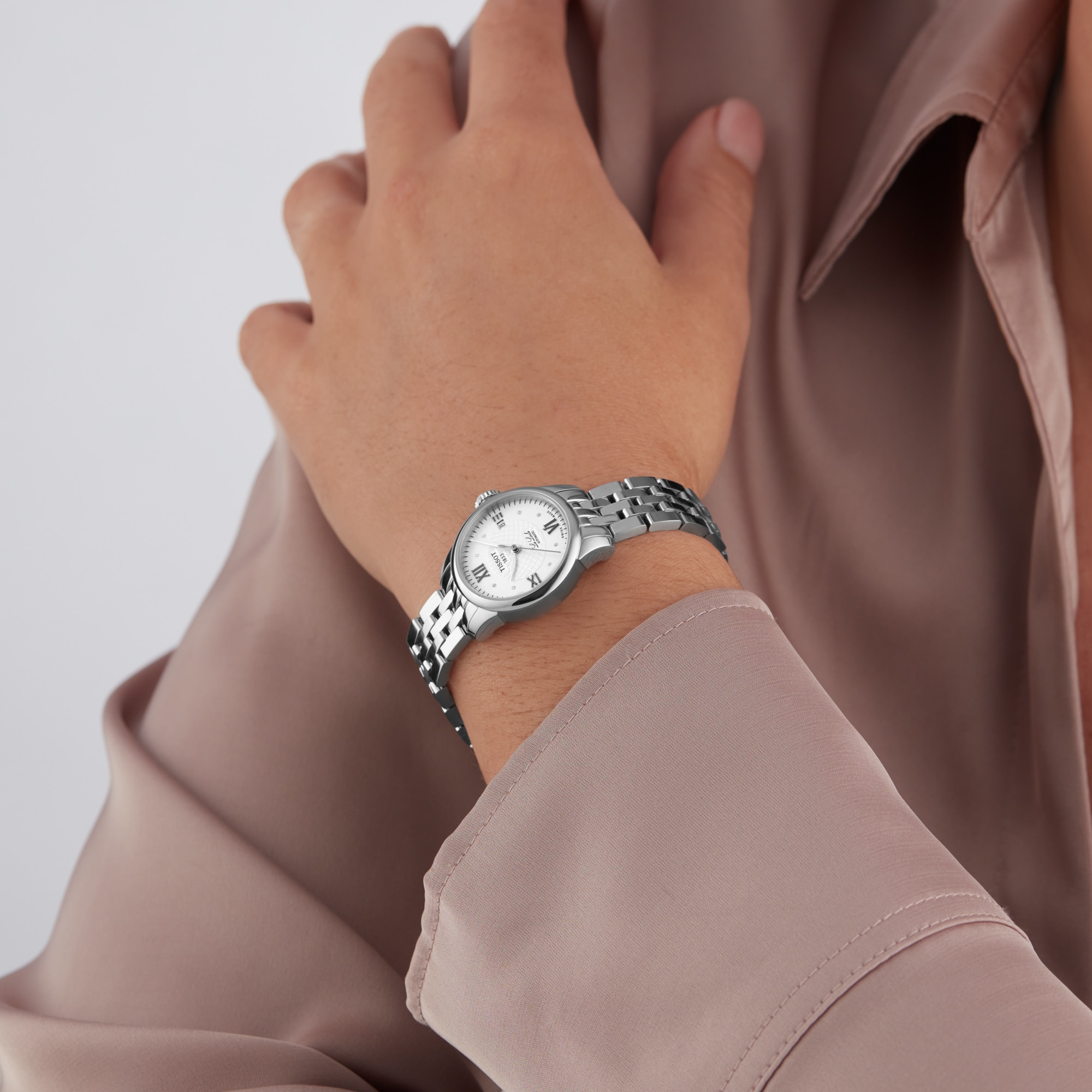 Tissot Le Locle 25mm Ladies Watch Silver Tissot Le Locle 25mm Ladies Watch Silver