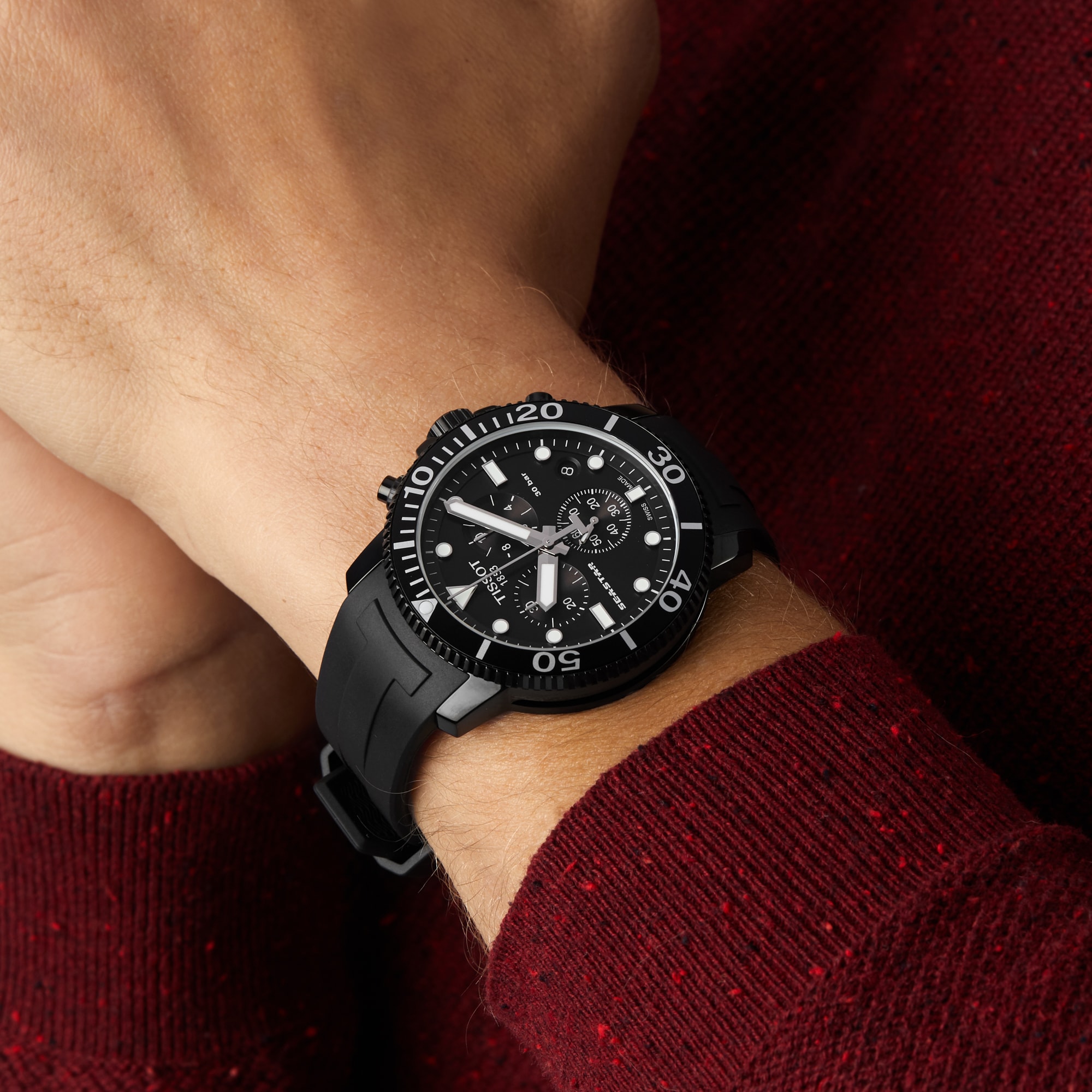 Tissot T-Sport Seastar 44.5mm Mens Watch