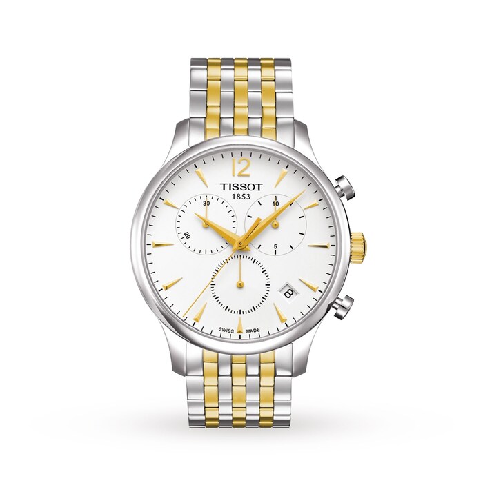 Tissot T-Classic Tradition Two-Tone Chronograph 42mm