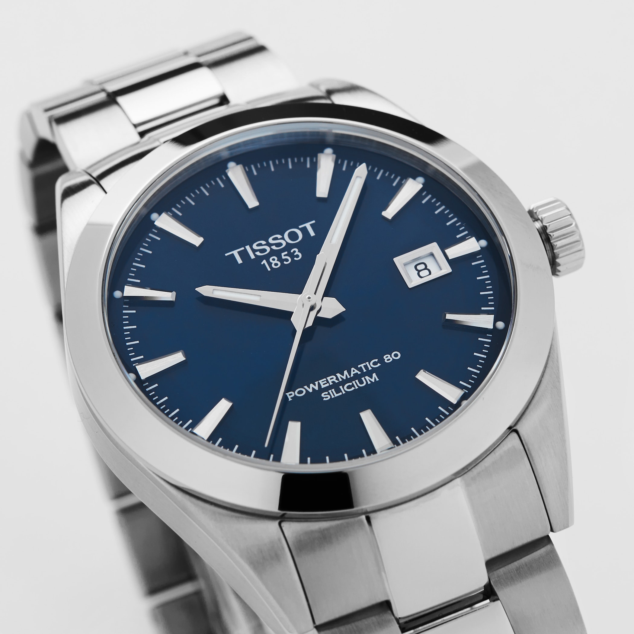 Tissot Gentleman 40mm Mens Watch Blue