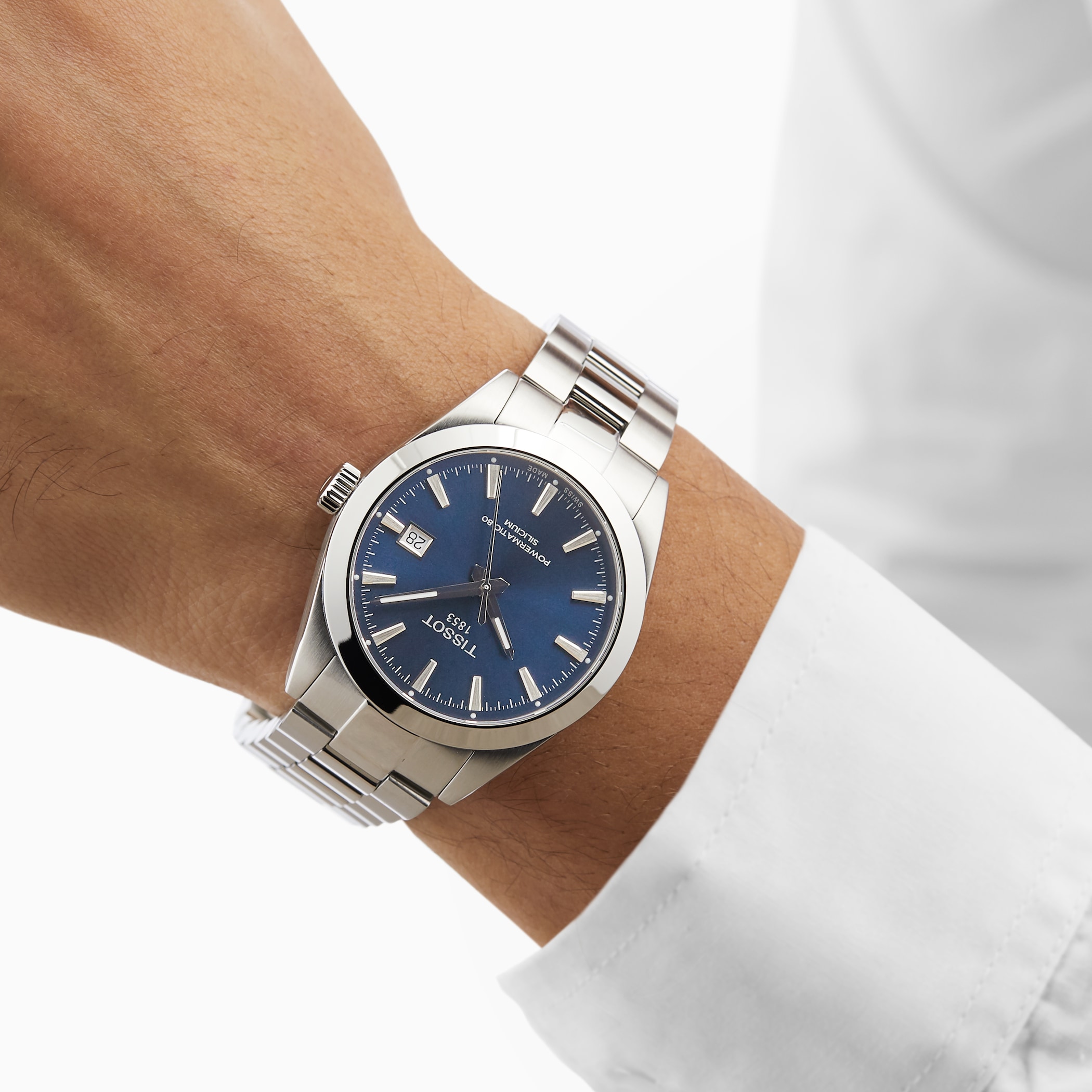 Tissot Gentleman 40mm Mens Watch Blue